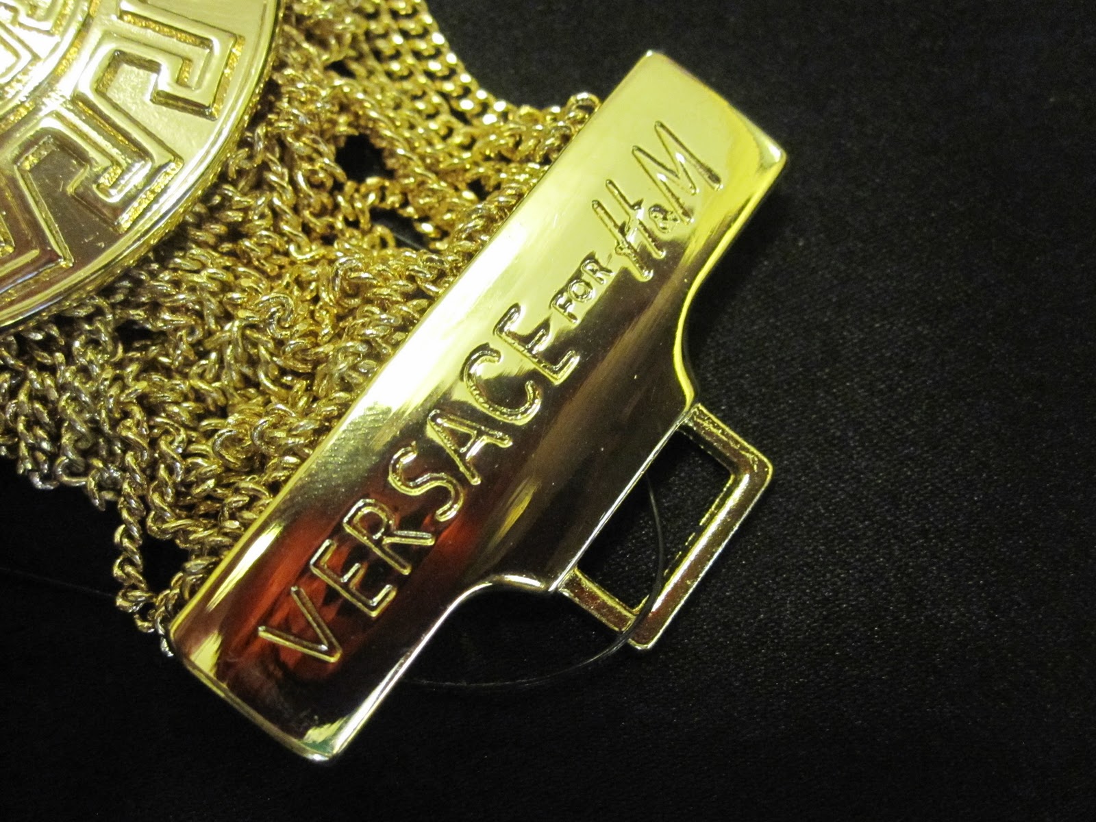 My H&M Versace Gold Medallion Bracelet GIVEAWAY (Closed) - Savvy Spice